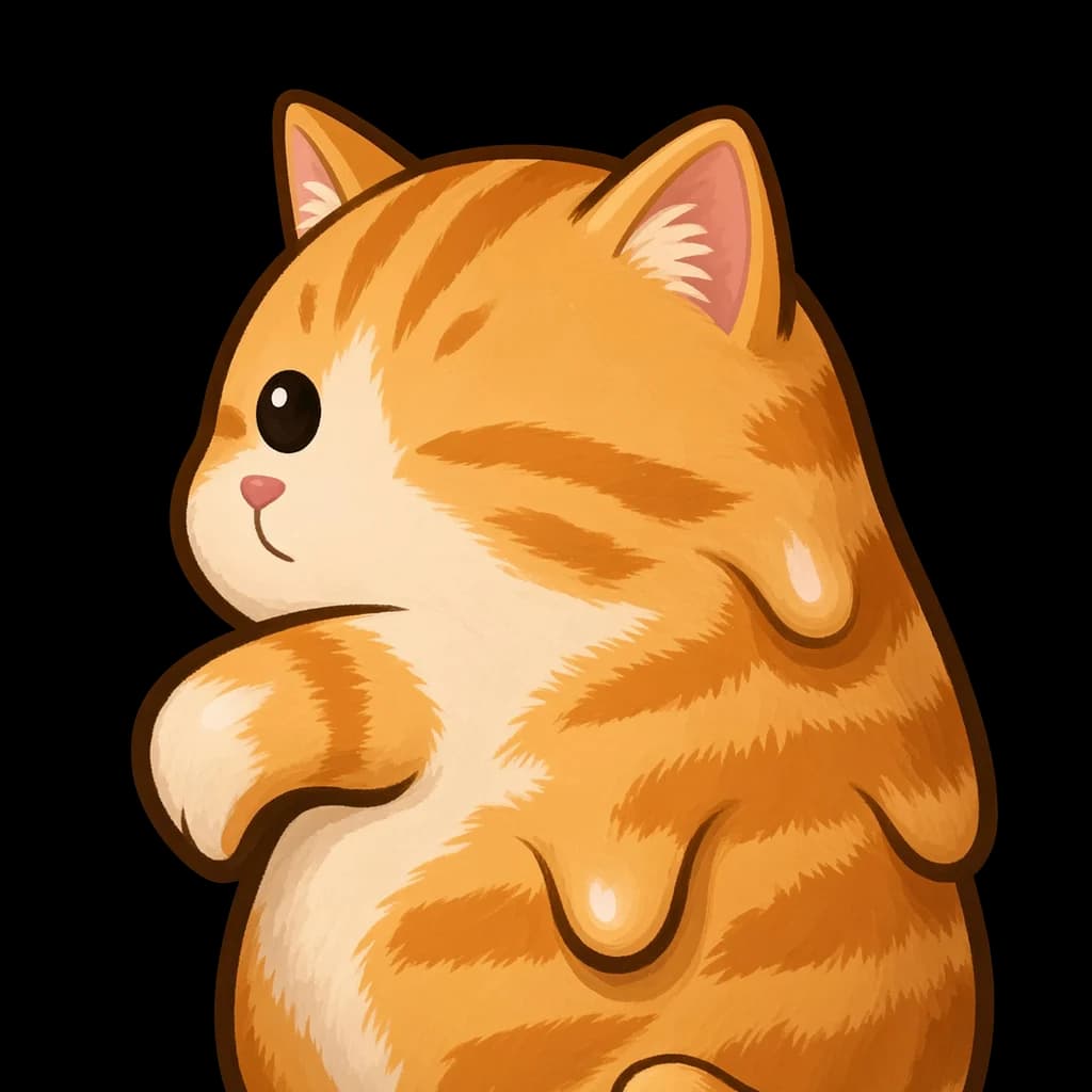 Goon Cat, looking back